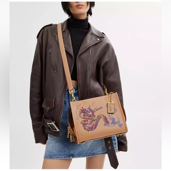 Coach Handbags - Coach Rogue Bag 25 With Dragon Lunar New Year Limited Edition CQ000B NWT